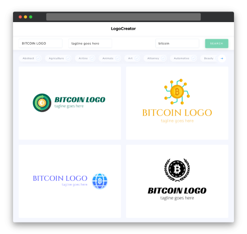 Bitcoin Logo Design Create Your Own Bitcoin Logos