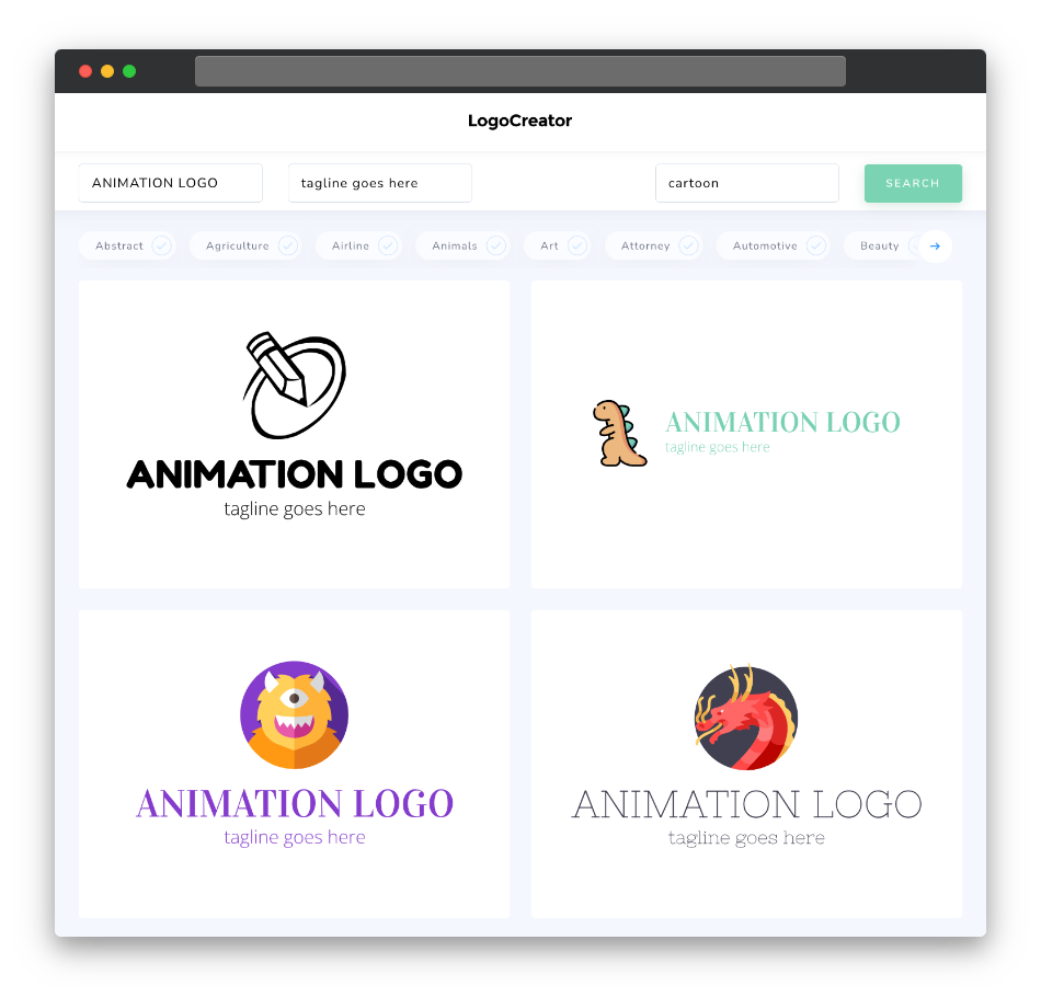 animation logo designs