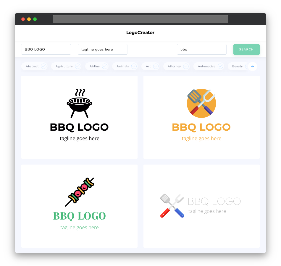 bbq logo designs