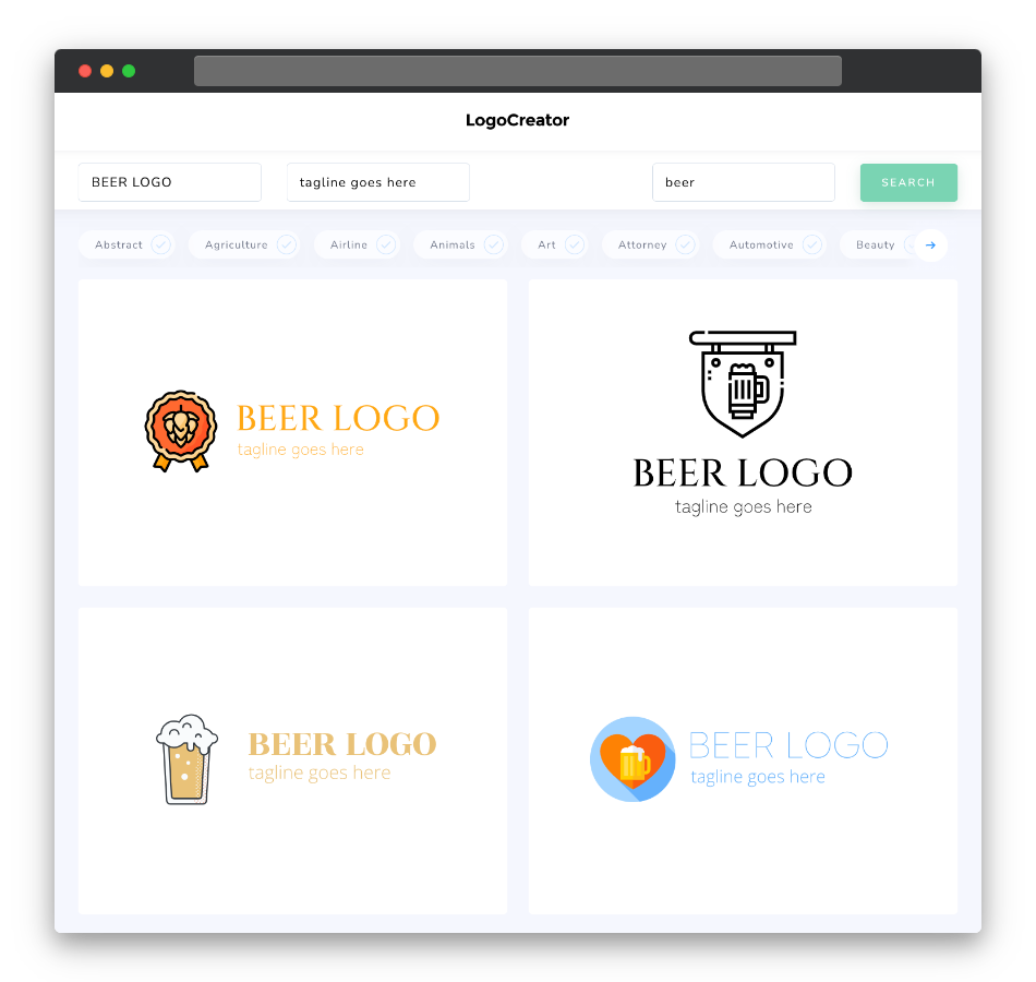 beer logo designs