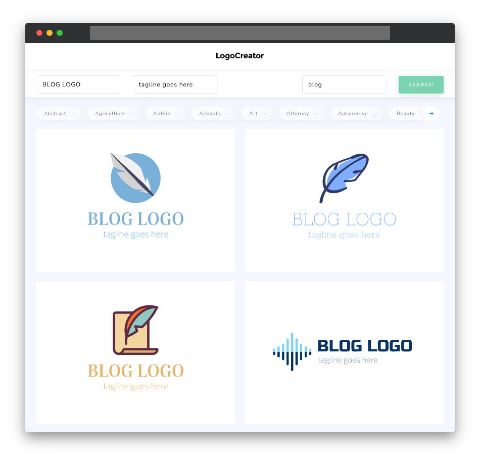 blog logo designs