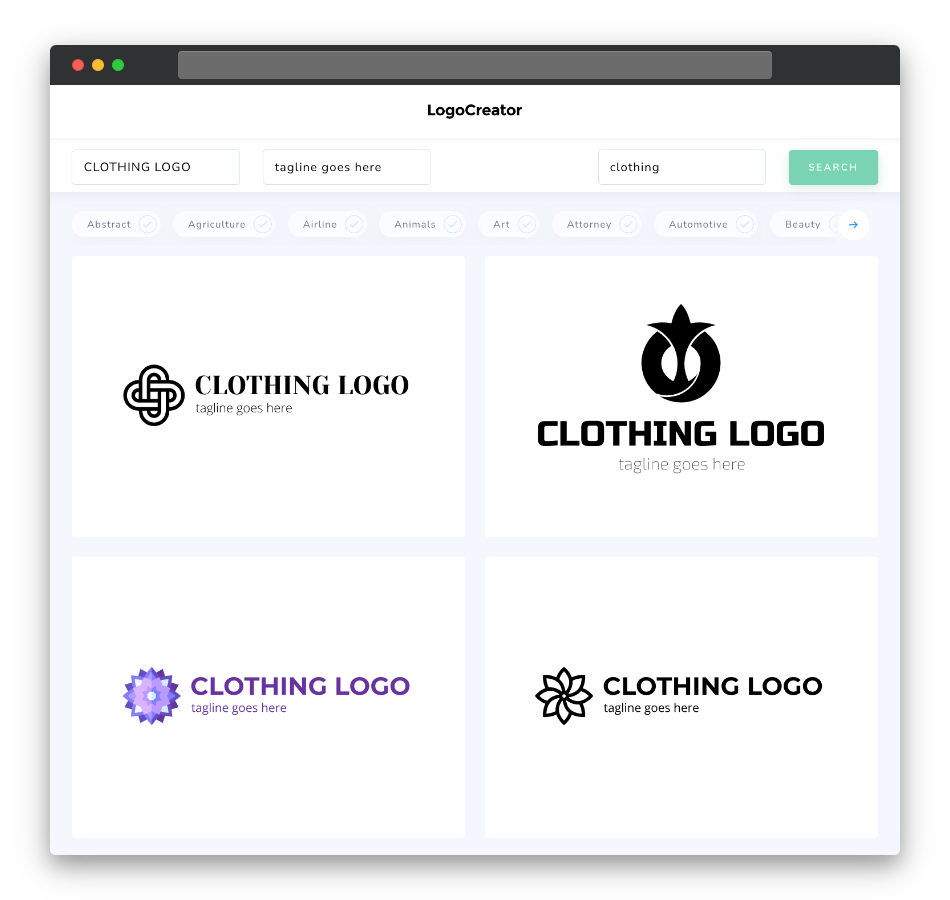 clothing logo designs