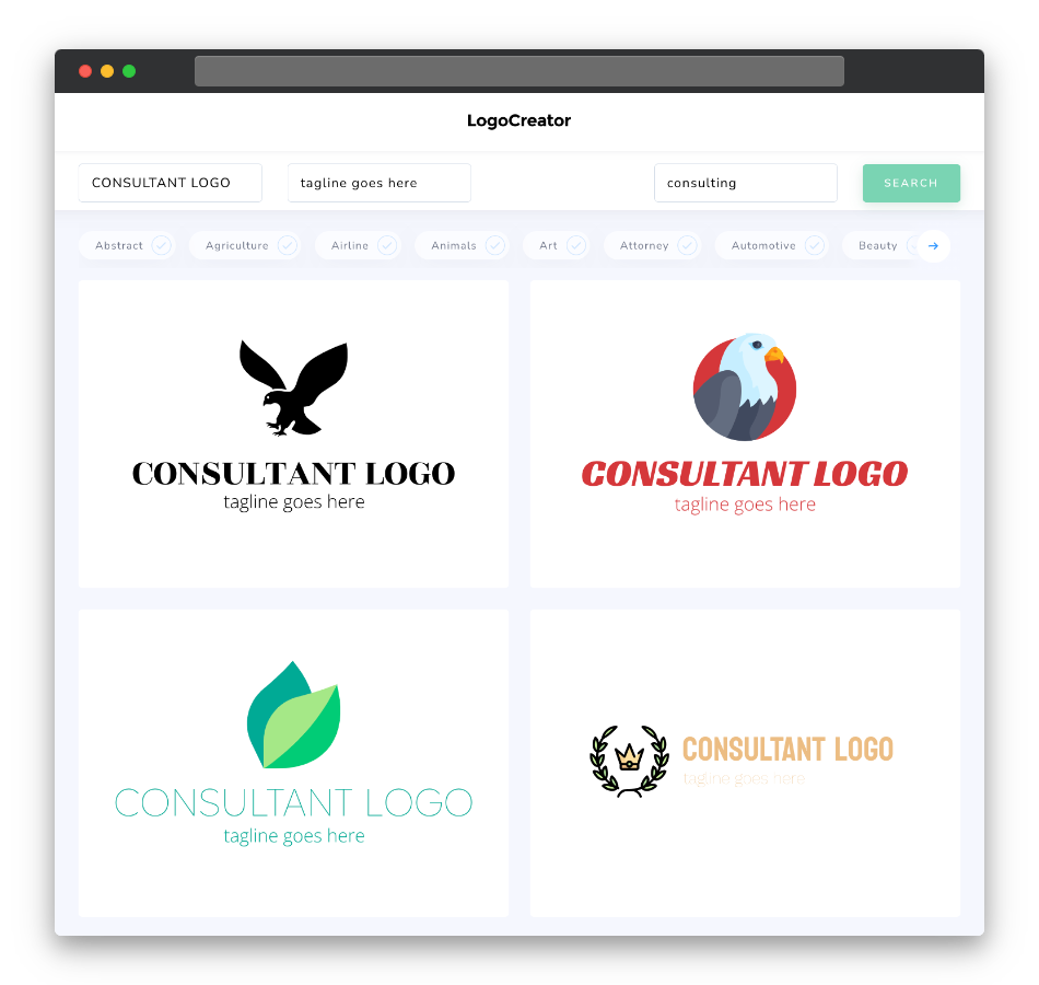 consultant logo designs