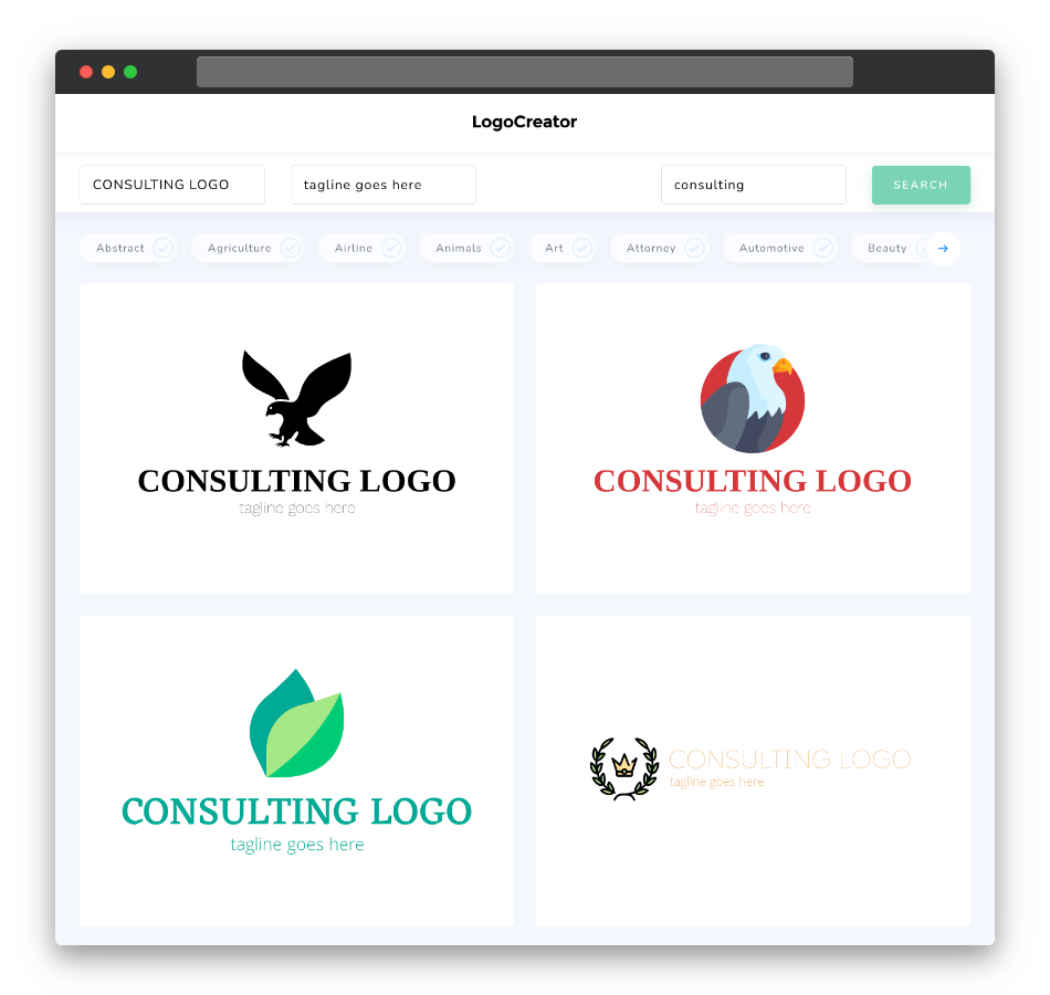 consulting logo designs