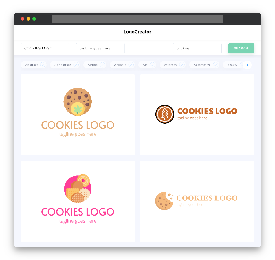 cookies logo designs
