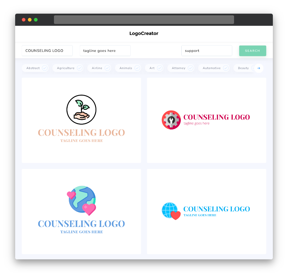 counseling logo designs