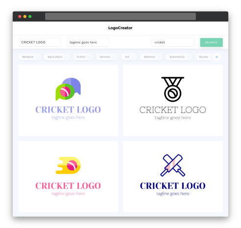 Cricket Logo Design: Create Your Own Cricket Logos