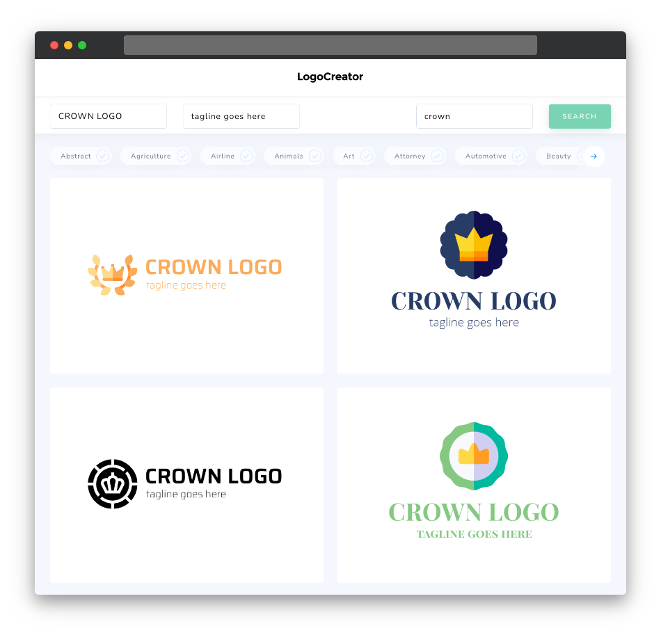 crown logo designs