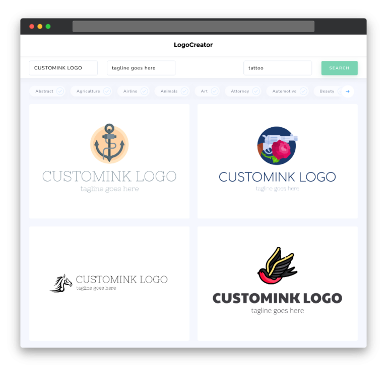 Customink Logo Design: Create Your Own Customink Logos