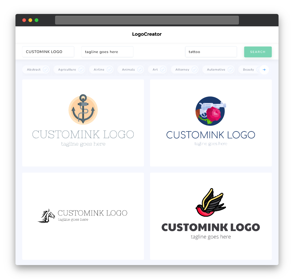 customink logo designs