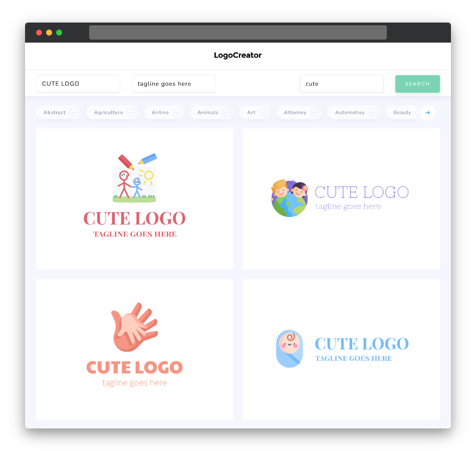 cute logo designs