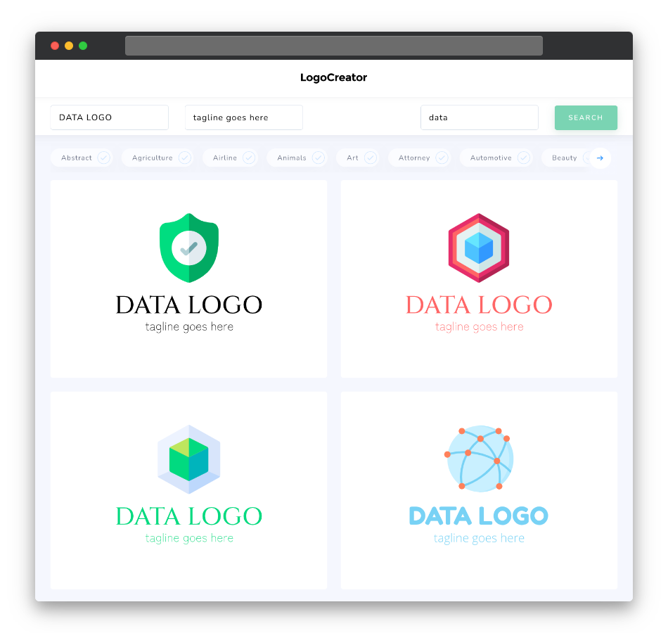 data logo designs