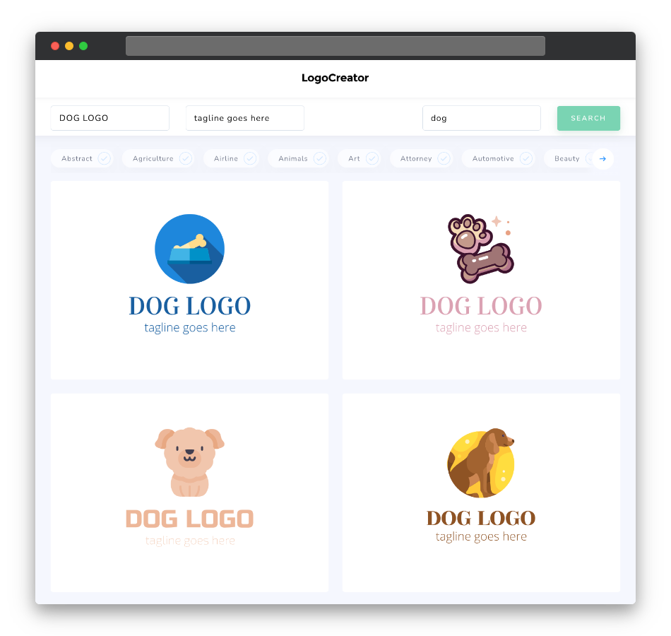 dog logo designs