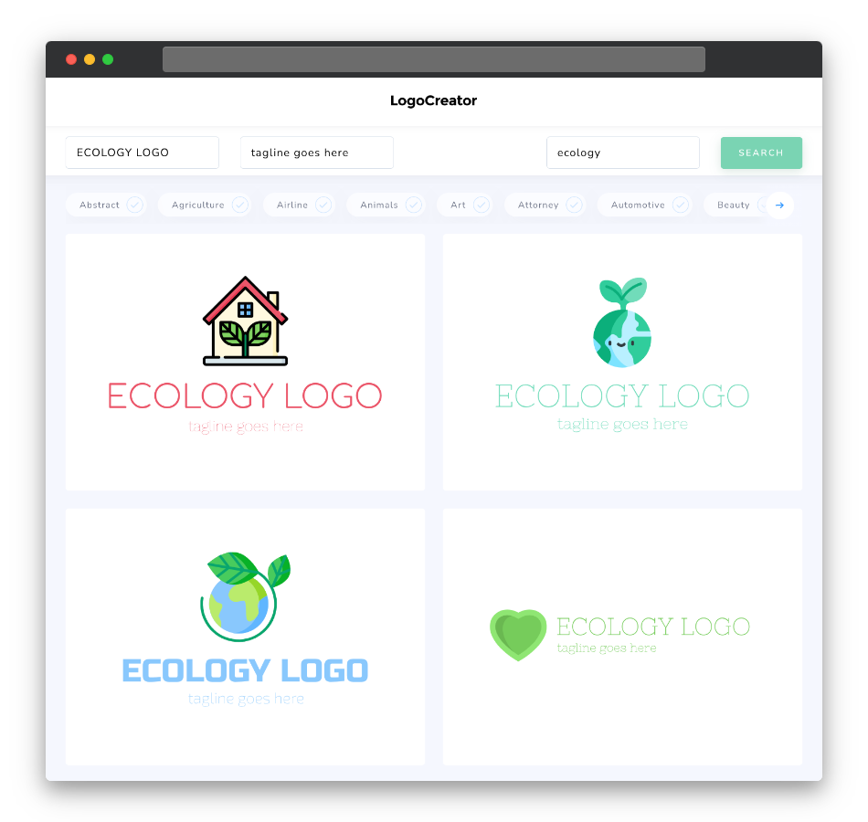 ecology logo designs