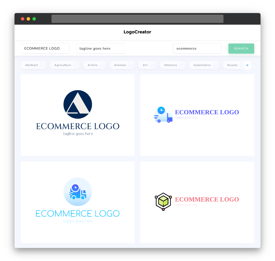 ecommerce logo designs