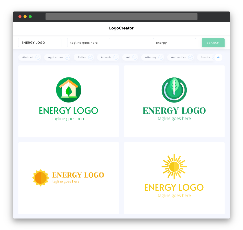 energy logo designs