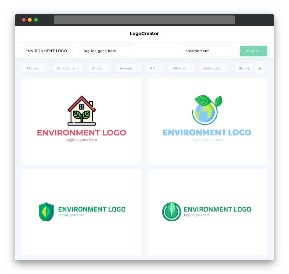 environment logo designs