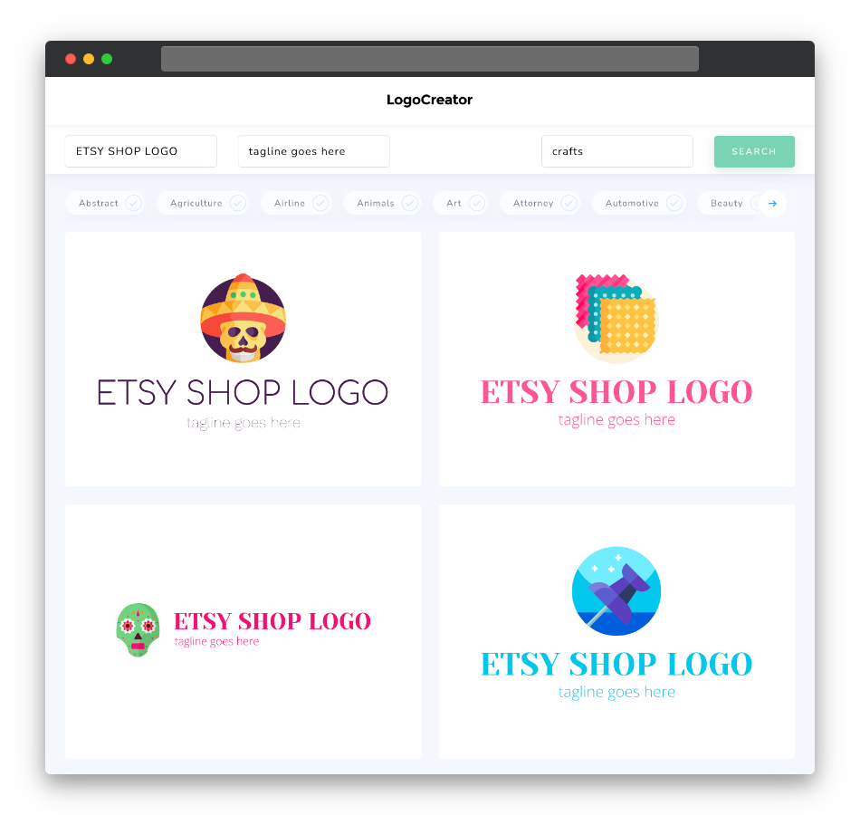 etsy shop logo designs