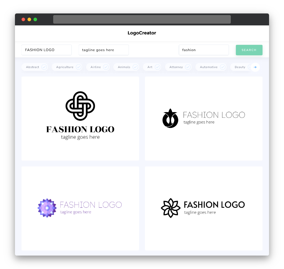 fashion logo designs