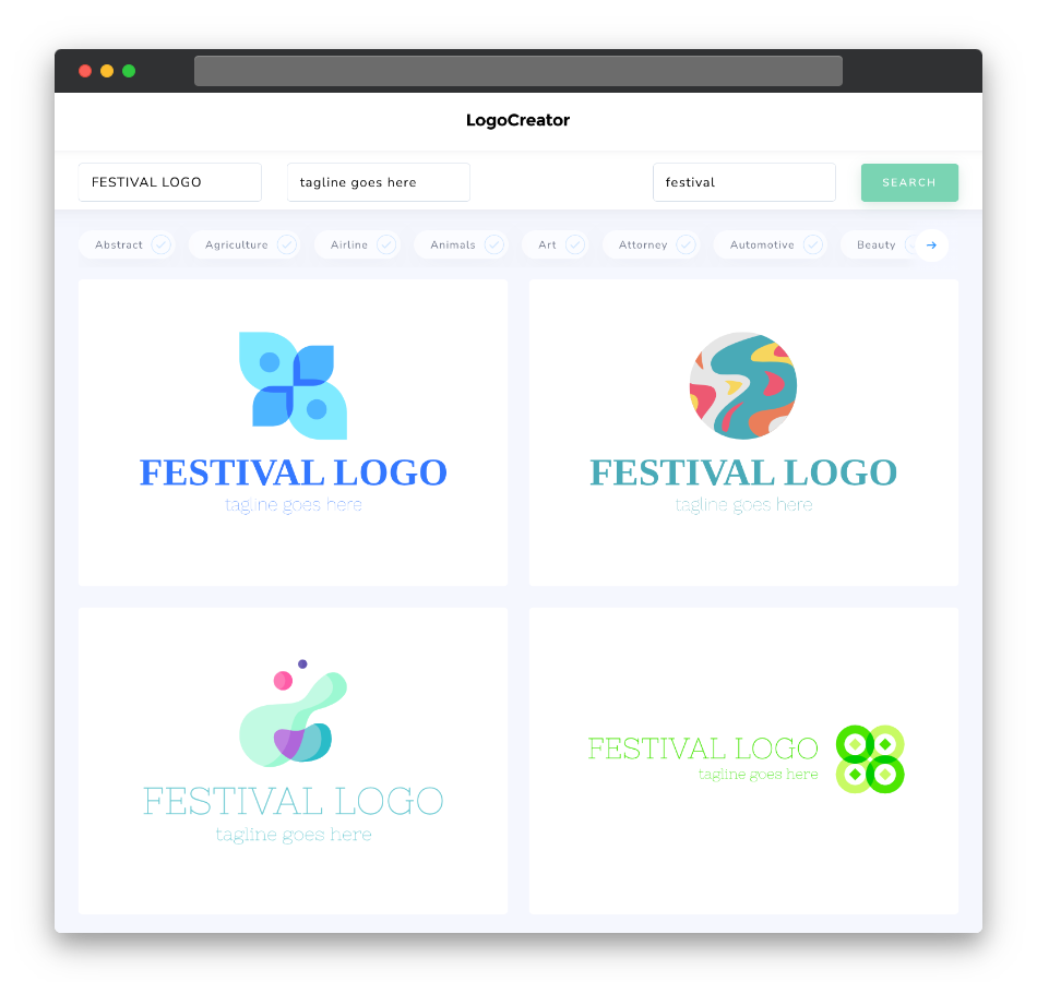 festival logo designs