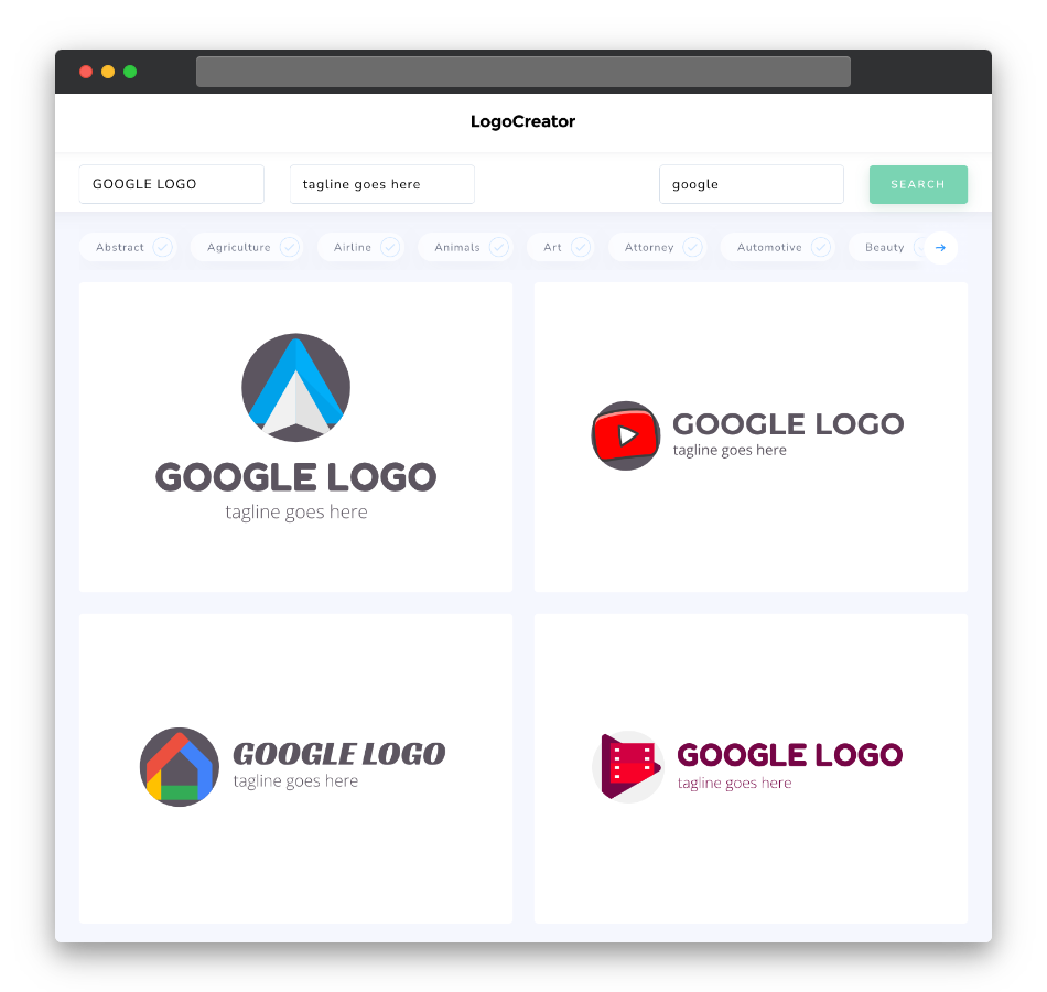 google logo designs