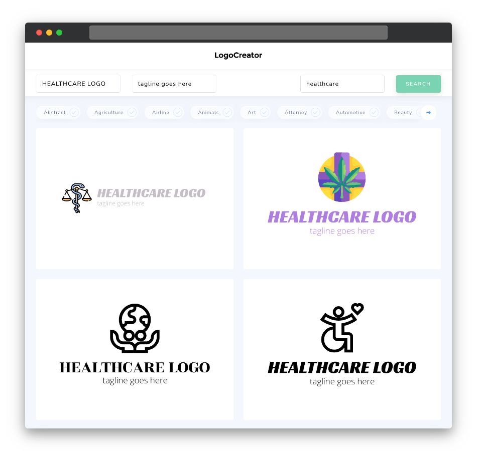 healthcare logo designs