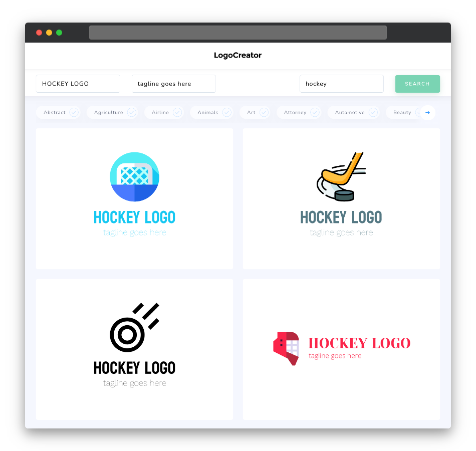 hockey logo designs