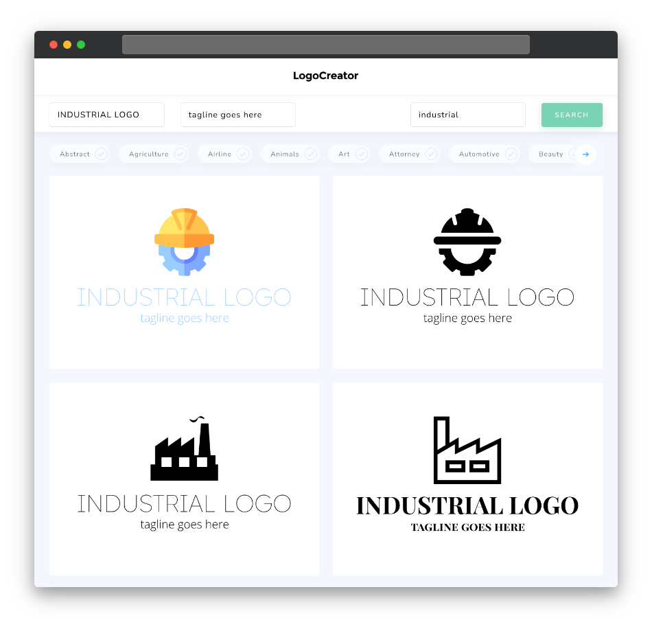 industrial logo designs