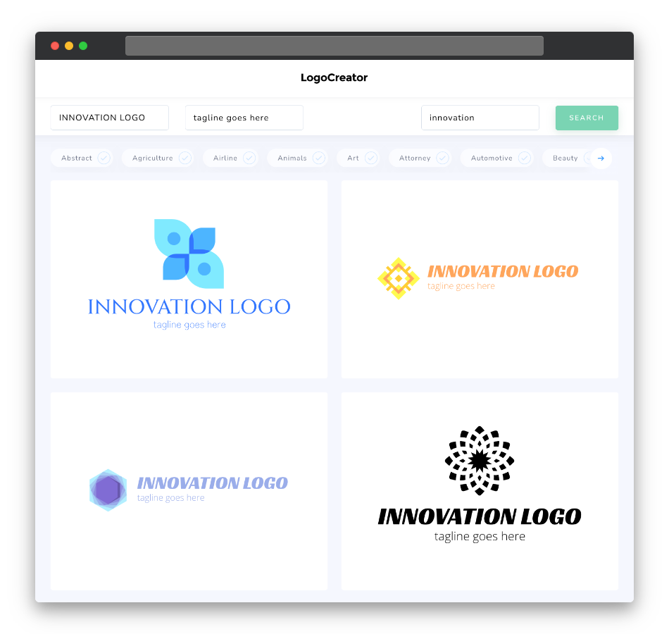 innovation logo designs