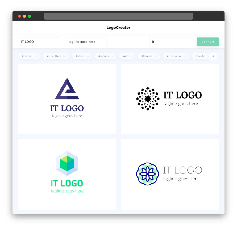 IT Logo Design: Create Your Own IT Logos