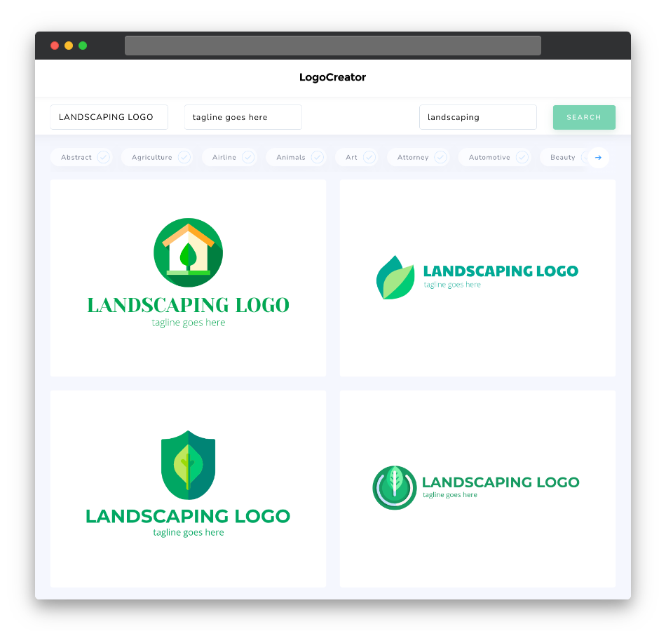 landscaping logo designs