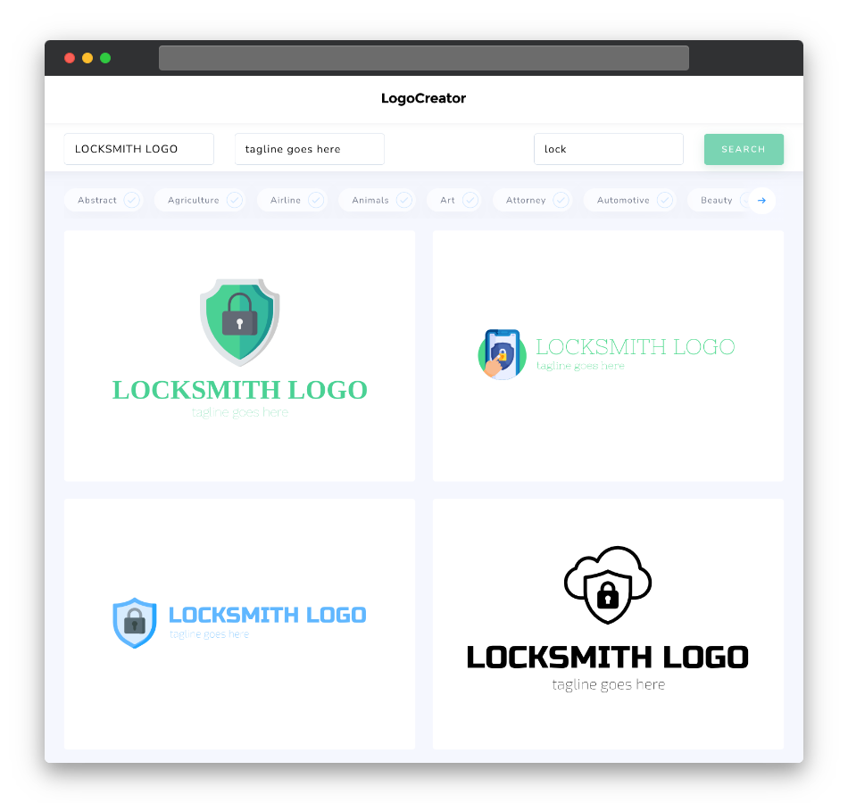locksmith logo designs
