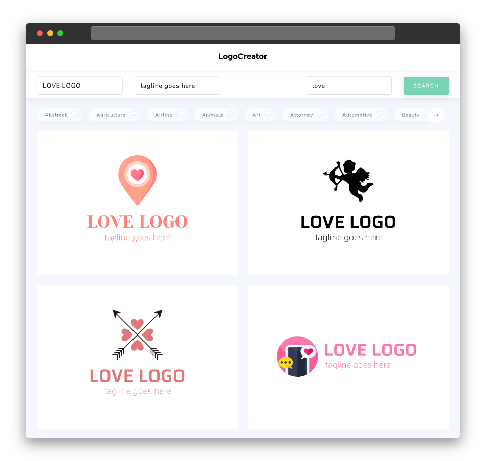love logo designs