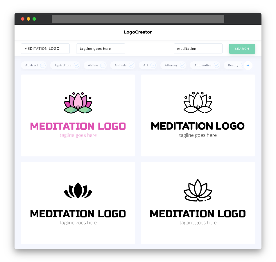 meditation logo designs