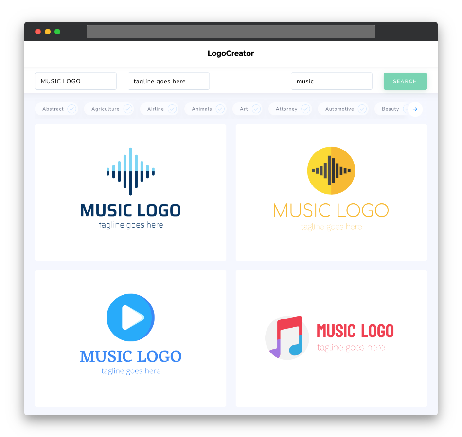 music logo designs