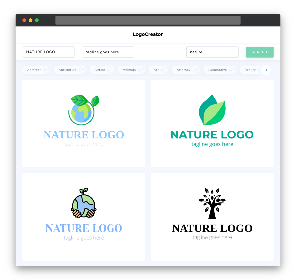 nature logo designs