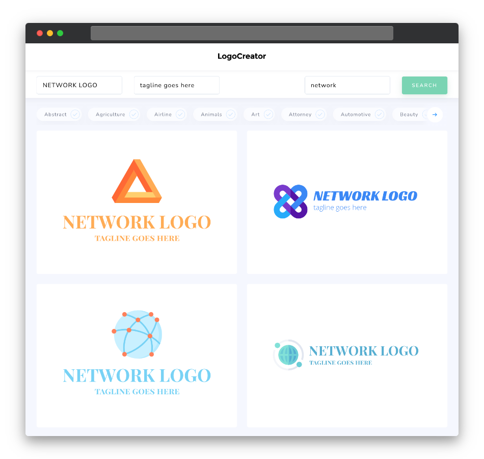 network logo designs