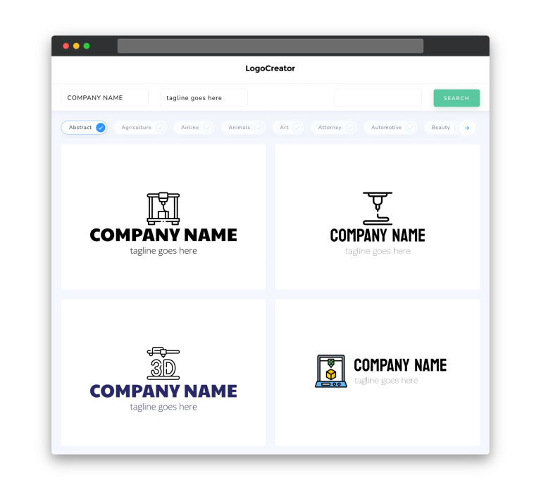 3D Printing Logo Design: Create Your Own 3D Printing Logos