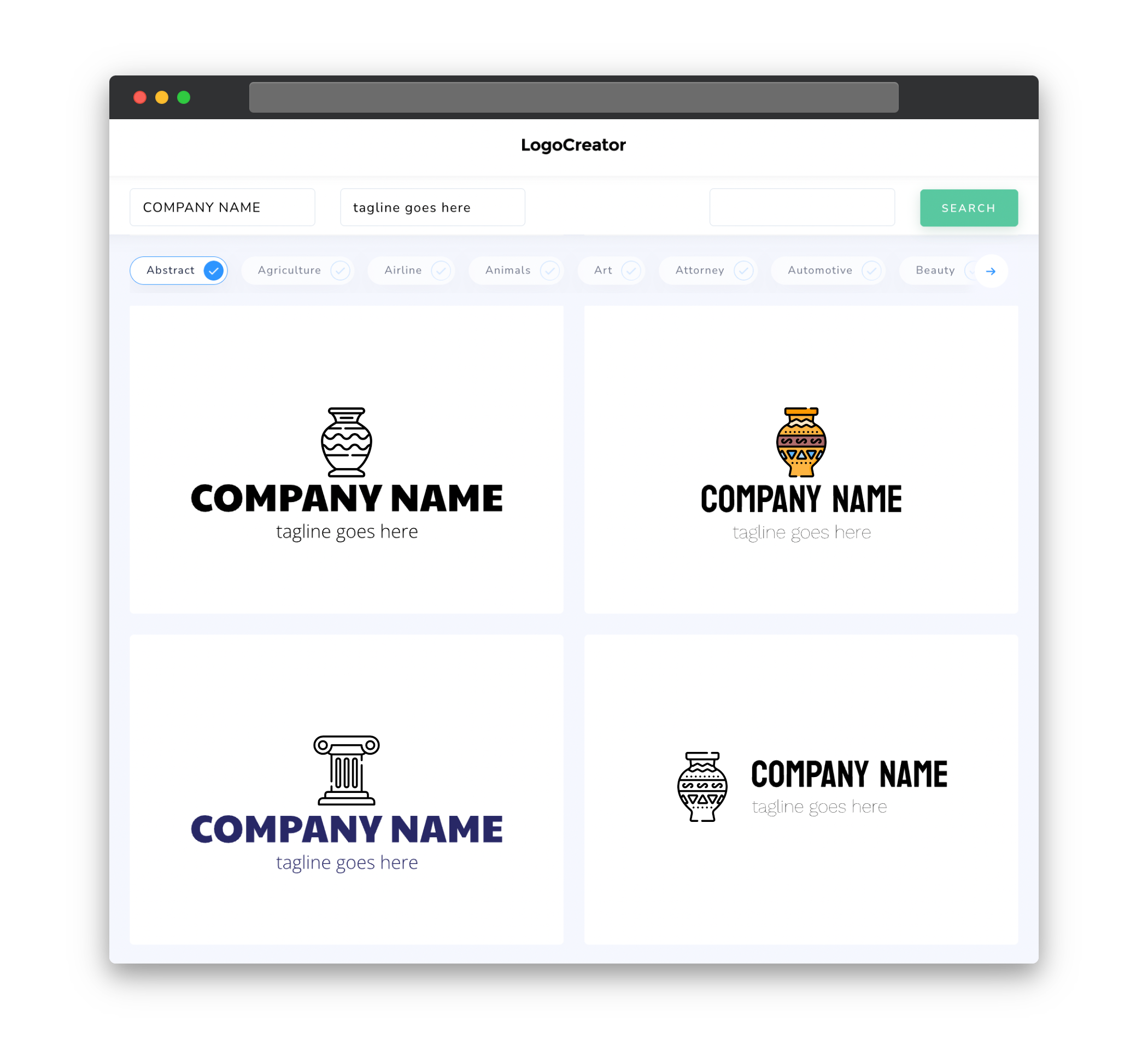 antique logo designs