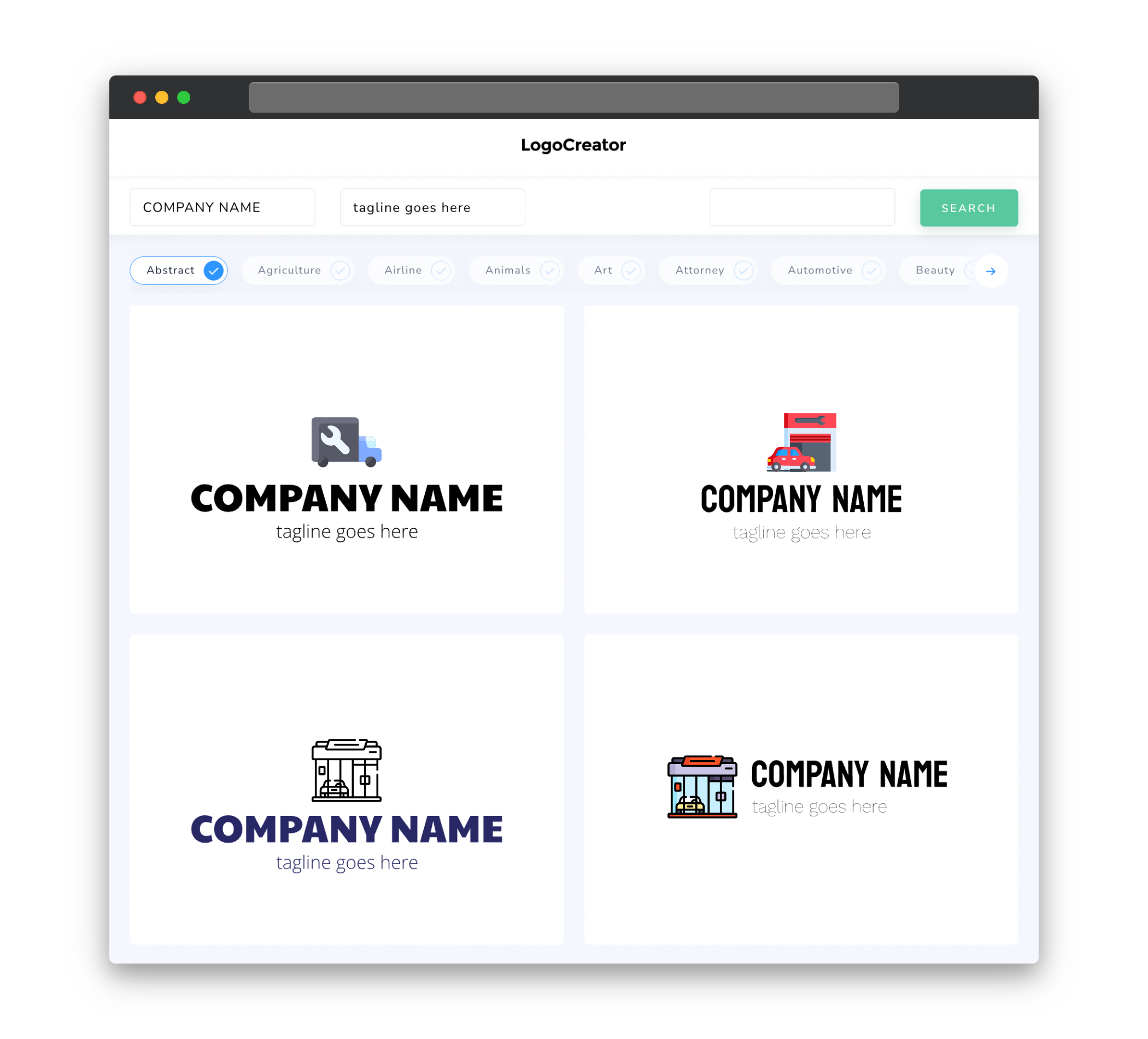 auto shop logo designs