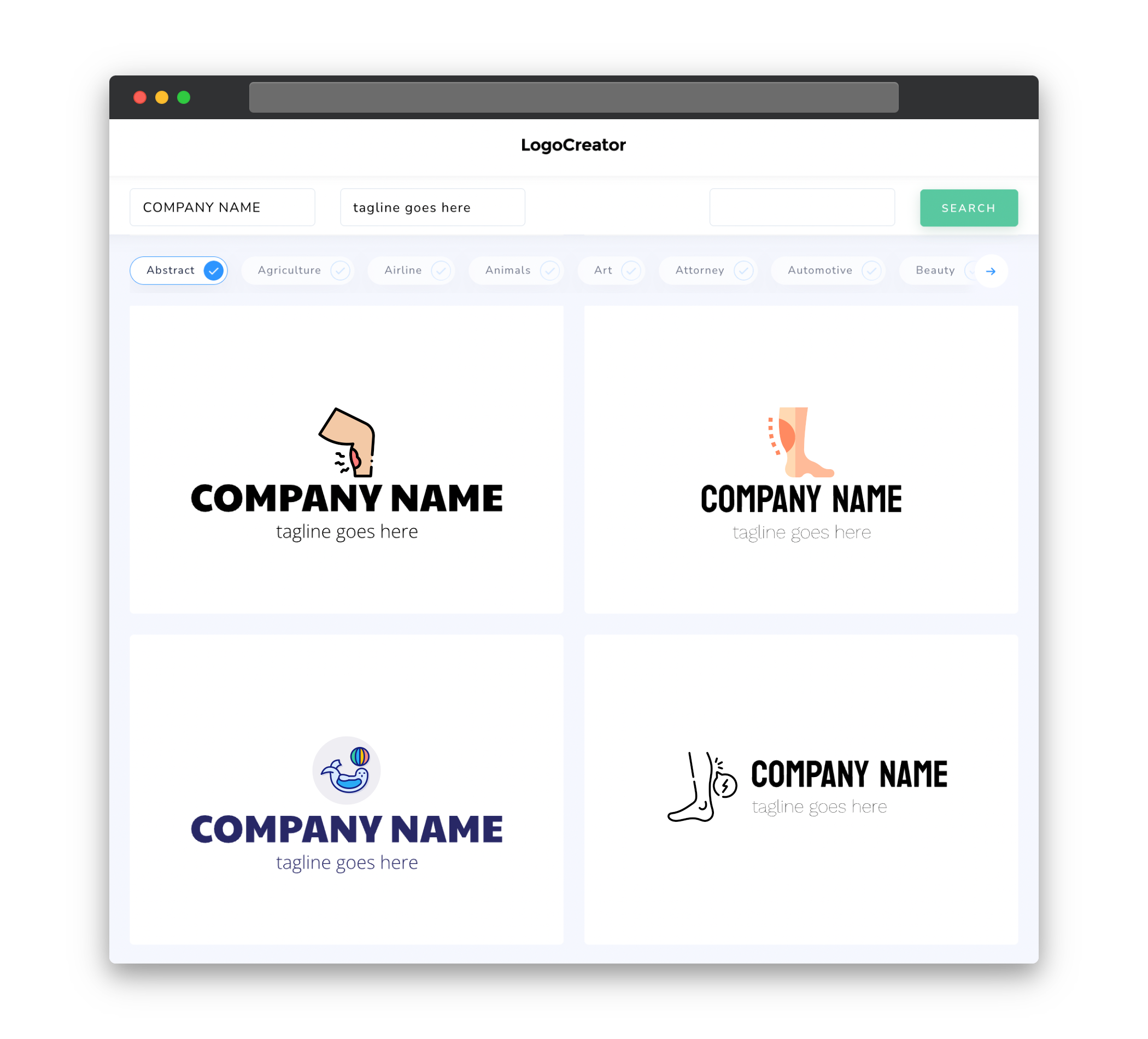 calf logo designs