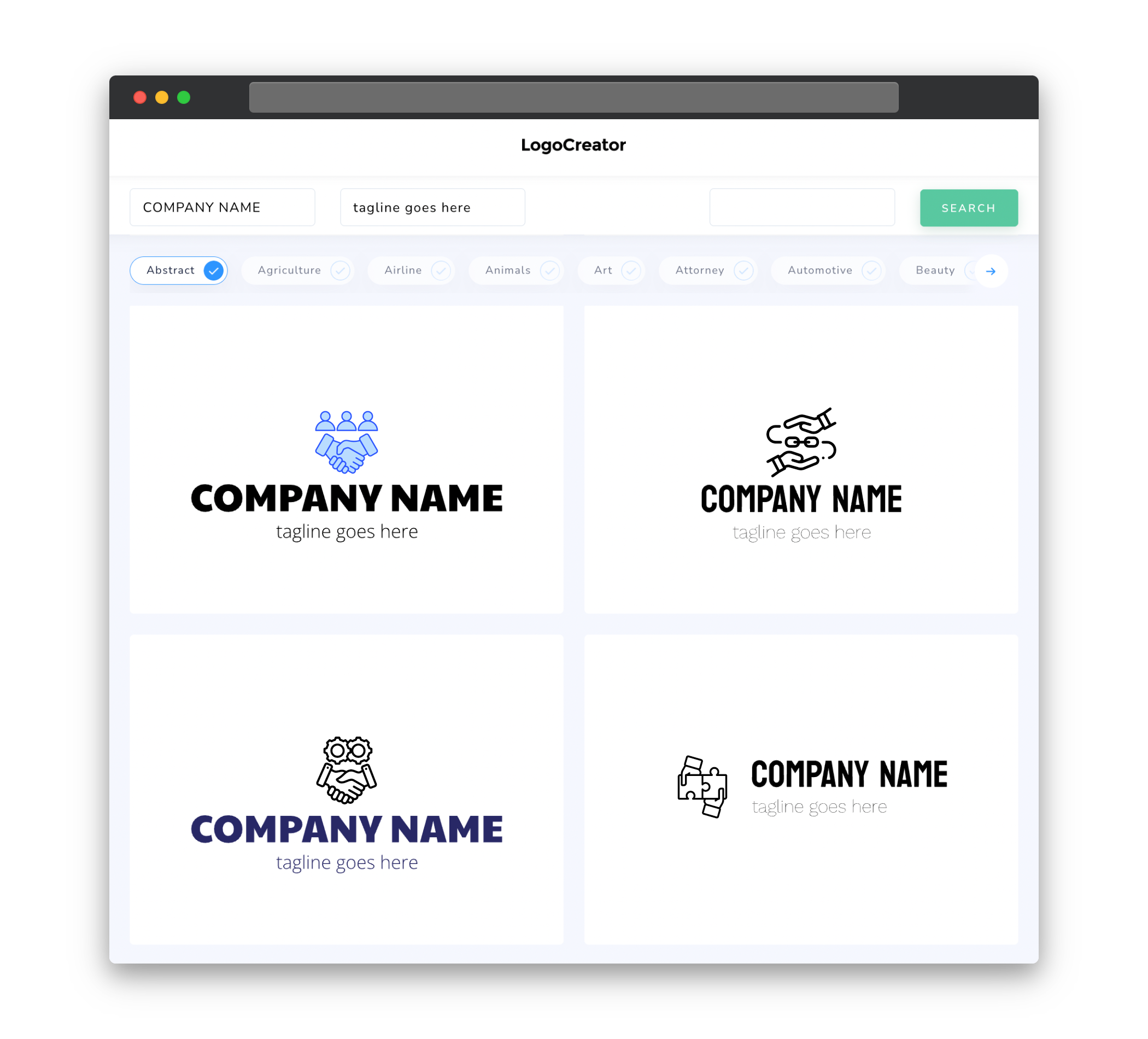 coalition logo designs