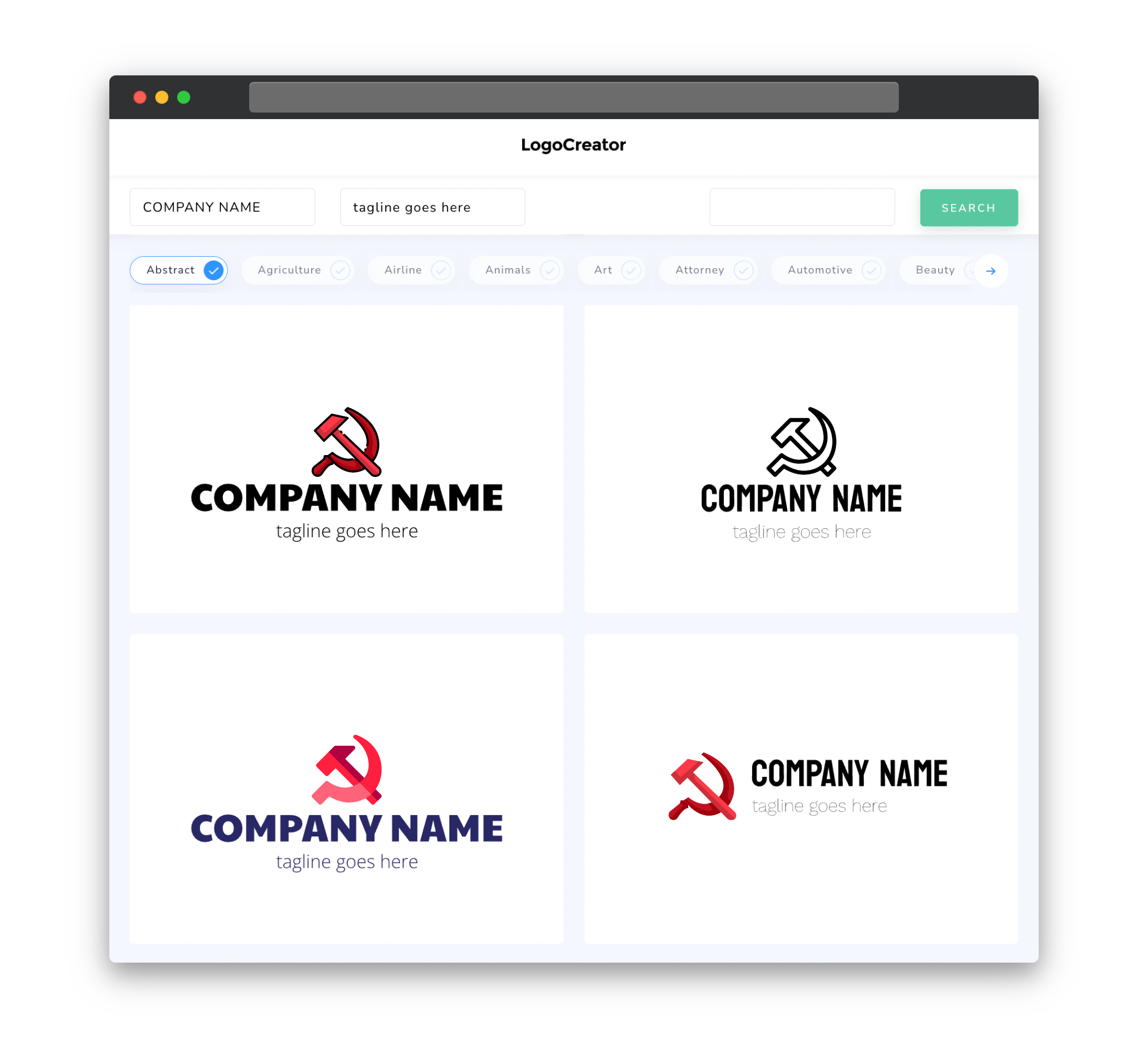 communist logo designs