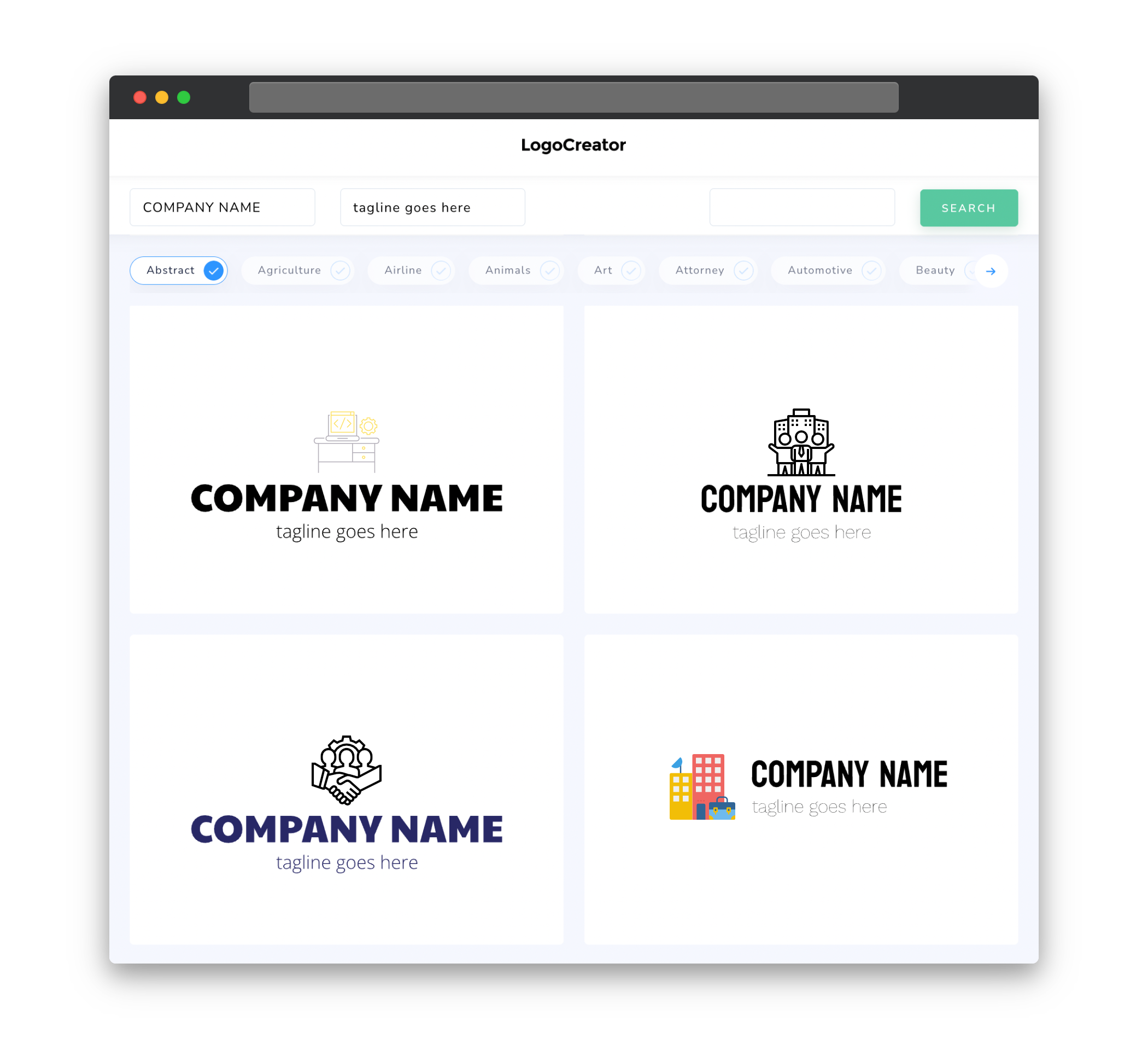 Corporation Logo Design: Create Your Own Corporation Logos