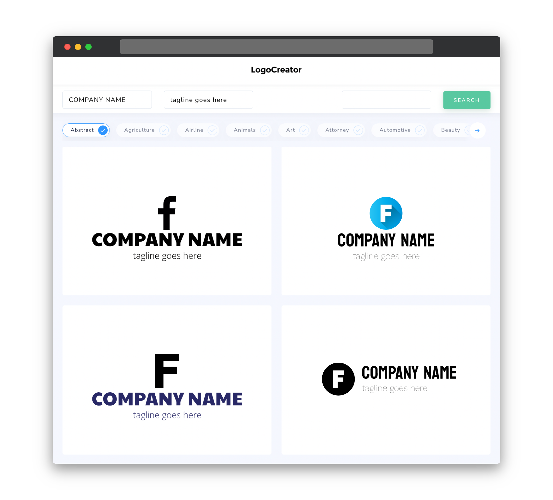 f logo designs