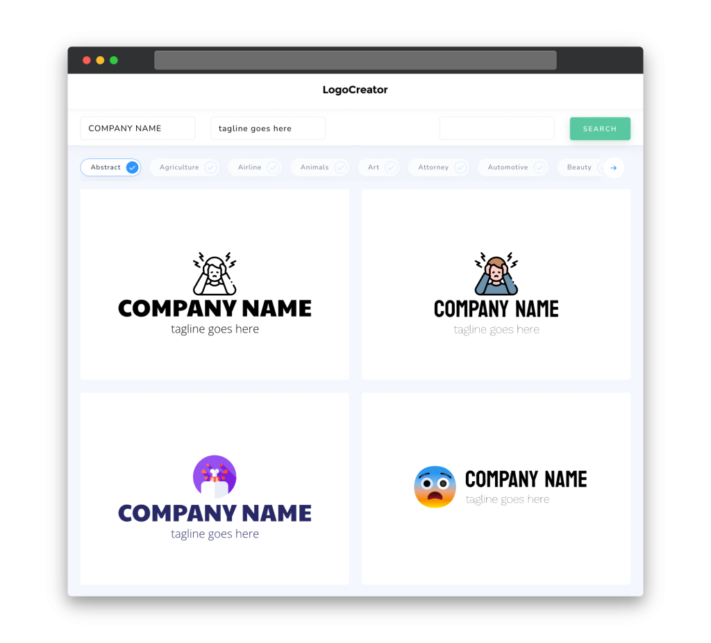 Fear Logo Design: Create Your Own Fear Logos