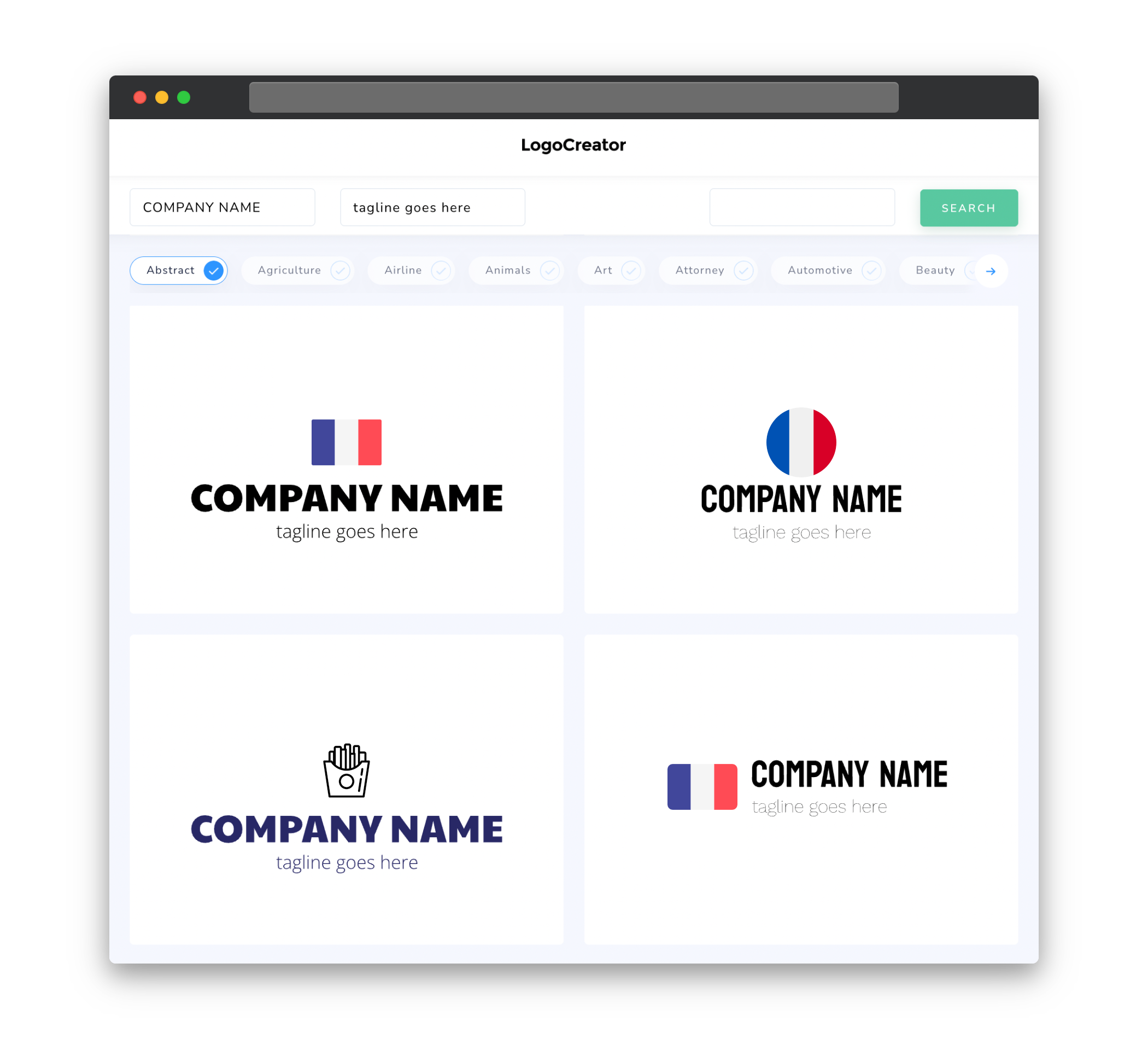 french logo designs