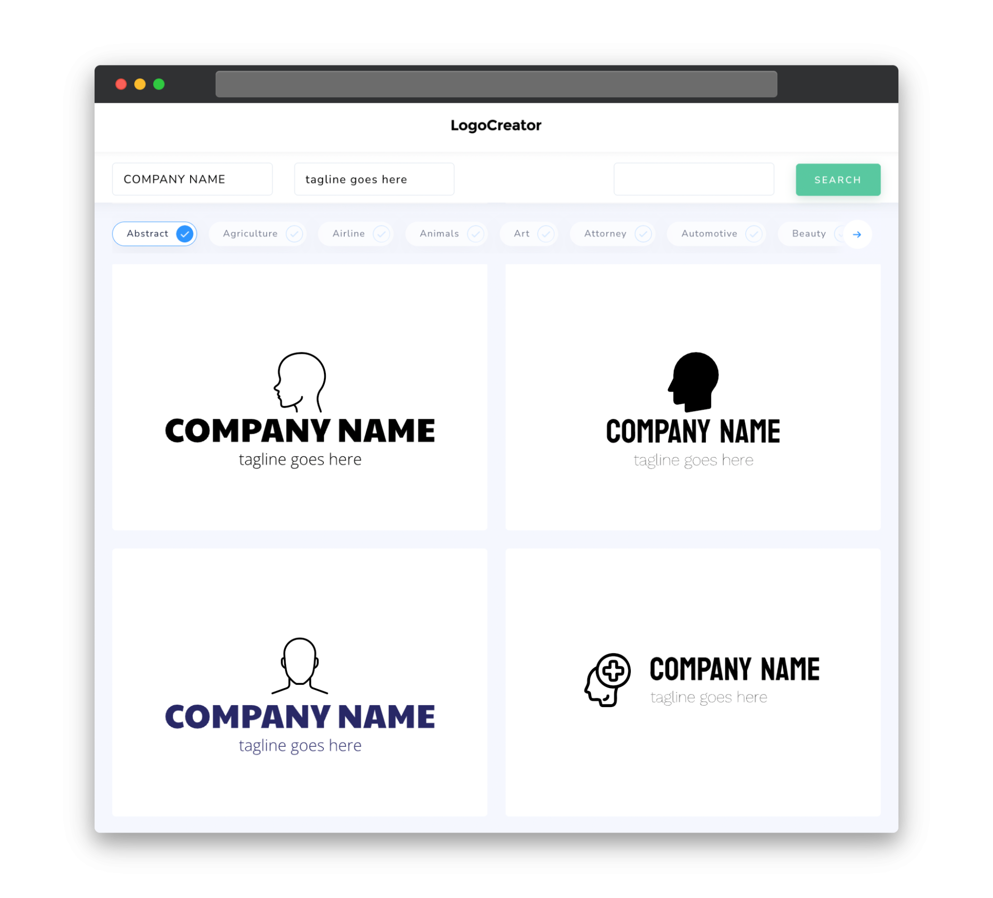 Head Logo Design: Create Your Own Head Logos