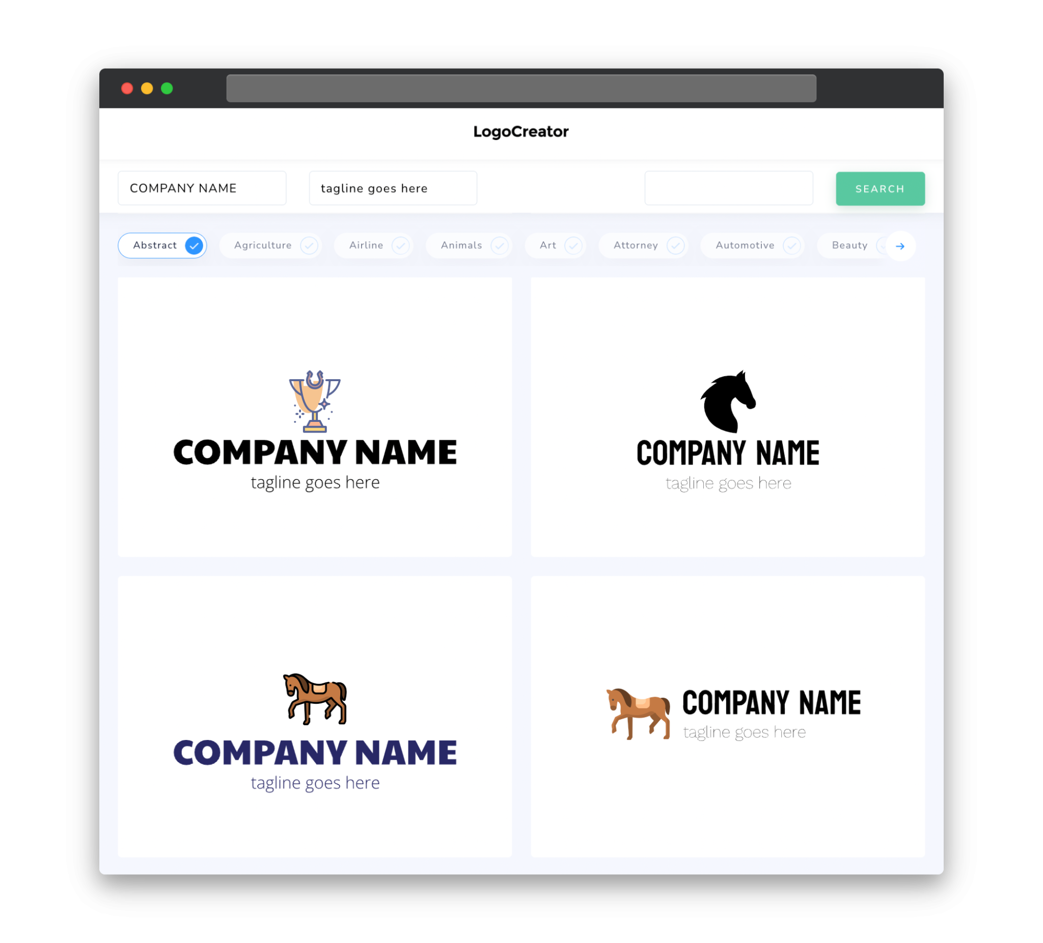 horse-logo-design-create-your-own-horse-logos