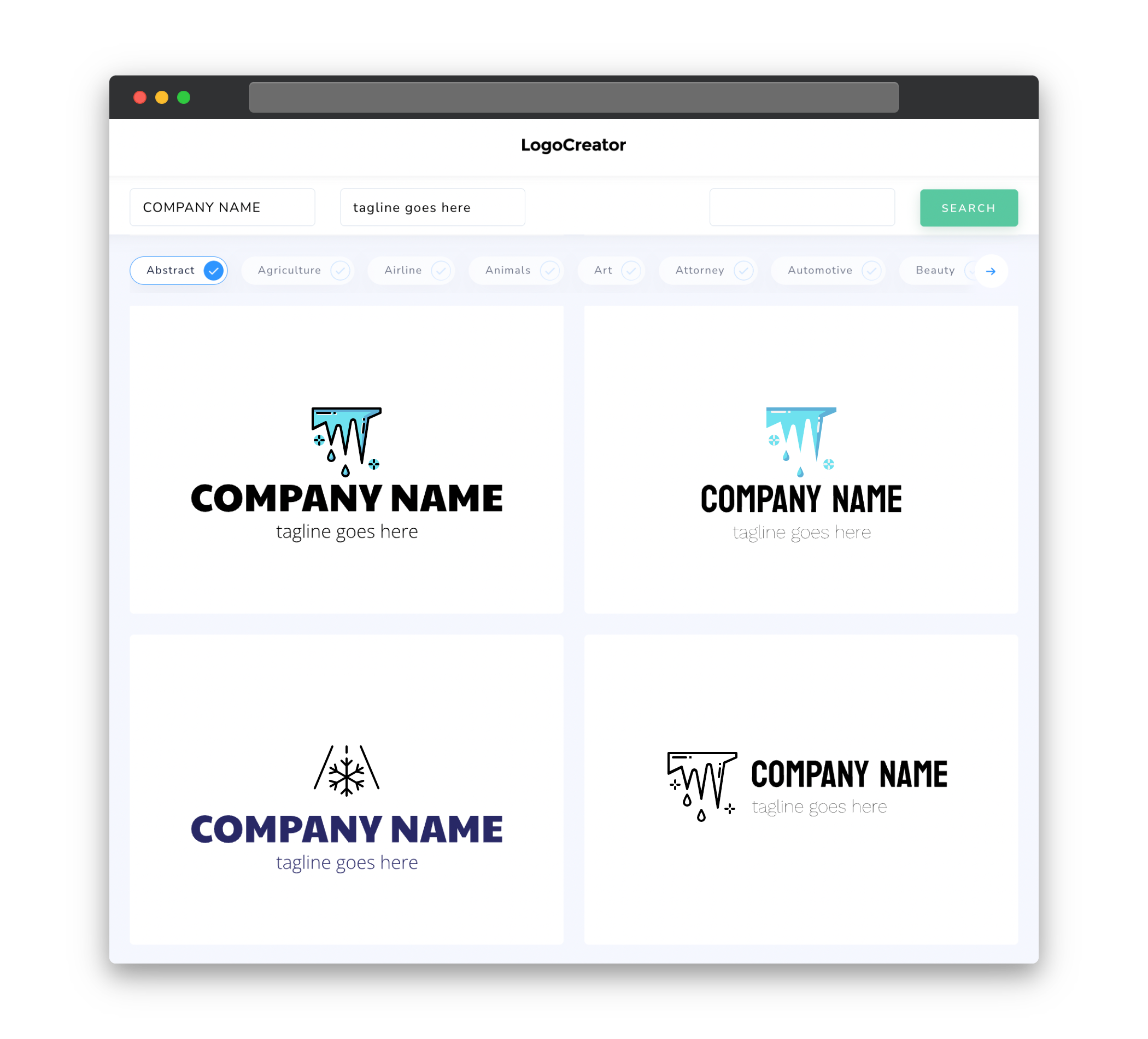 icy logo designs